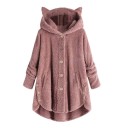 Dames pluizige sweater met oren 12
