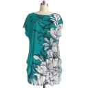 Dames plus size bedrukt t-shirt 21