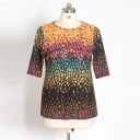 Dames Plus Size T-shirt A1162 8