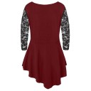 Dames Plus Size Top A952 8