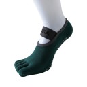 Dames prstensokken voor yoga 1 paar Antislip en vijfvingerig Laag met band over de wreef Voor pilates en fitness 3