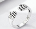 Dames ring handen D1824 4