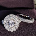 Dames ringset 2 stuks 1