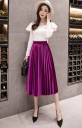 Dames rok met hoge taille 34
