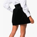 Dames rok met hoge taille, zwart 3