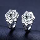 Dames rozen oorbellen 3