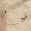 Dames schakelarmband met vlinders H127 5
