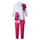 Dames shirt en broek B909 3
