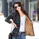 Dames shirt met bont P1354 4