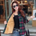 Dames shirt met bont P1354 1
