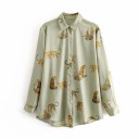 Dames shirt met dierenmotief 3