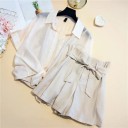 Dames shirt, tanktop en short 6