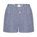 Dames Shorts Vrije Snit Geruit Elastisch Polyester Effen Casual Zomer Shorts Comfortabele Vrijetijdskleding 8