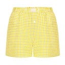 Dames Shorts Vrije Snit Geruit Elastisch Polyester Effen Casual Zomer Shorts Comfortabele Vrijetijdskleding 10