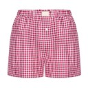 Dames Shorts Vrije Snit Geruit Elastisch Polyester Effen Casual Zomer Shorts Comfortabele Vrijetijdskleding 7