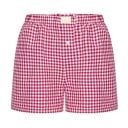 Dames Shorts Vrije Snit Geruit Elastisch Polyester Effen Casual Zomer Shorts Comfortabele Vrijetijdskleding 7