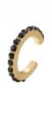 Dames sierlijke oor manchet ear cuff Open vorm voor het dragen op de rand van het oor Sieradenmetaal met zirkonia of imitatieparels 18