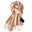 Dames sjaal 135–175 cm Effen zachte wollen sjaal met franjes Elegante warme modeaccessoire geschikt voor de herfst en winter 22