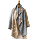 Dames sjaal >175 cm Fijn bloemenpatroon Elegante lichte accessoire van polyester Stijlvolle sjaal met eenvoudig bloemenmotief voor dagelijks gebruik 5