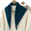 Dames sjaal driehoekige vorm Effen warme sjaal van polyester wol acryl viscose en nylon Elegante herfst en winteraccessoire 4