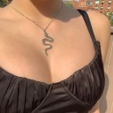 Dames slangenketting G825 1
