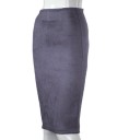 Dames smalle rok met rugsplit J3107 10