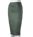 Dames smalle rok met rugsplit J3107 11