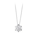 Dames sneeuwvlok ketting D485 5