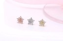 Dames sneeuwvlok oorbellen J448 2