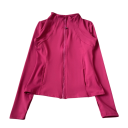 Dames sportjack met opstaande kraag Slim-fit Snel drogend ademend materiaal Duimgat Interne mobiele telefoonzak 10
