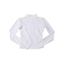 Dames sportjack met opstaande kraag Slim-fit snit Snel drogend materiaal Ademend functioneel design Lichtgewicht jack voor training 2