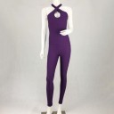 Dames sportjumpsuit met open rug A2004 4