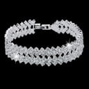 Dames stenen armband H299 4
