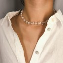 Dames stenen ketting G797 3