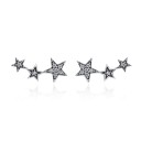 Dames ster creolen R82 6