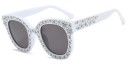 Dames stijlvolle retro zonnebrillen J3017 9