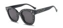Dames stijlvolle retro zonnebrillen J3017 11