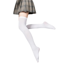 Dames strakke elastische kniekousen Elastische kniekousen Elegant boven de knie Comfortabele lange sokken Stijlvol accessoire bij je outfit 2