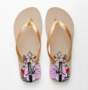 Dames strand slippers A2575 4