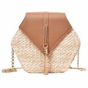 Dames stro handtas M1184 6