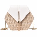 Dames stro handtas M1184 5