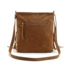 Dames suede schoudertas met lange franjes Crossbody tas met verstelbare schouderband Metalen studs Ritszakken 27 x 29 cm 4
