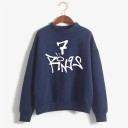 Dames sweatshirt met A65 print 7