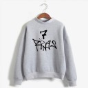 Dames sweatshirt met A65 print 6