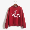Dames sweatshirt met A65 print 5