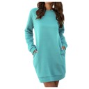 Dames sweatshirtjurk B37 16