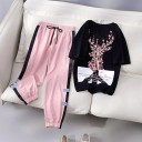 Dames T-shirt en joggingbroek 5