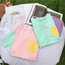 Dames T-shirt in pastelkleuren 4