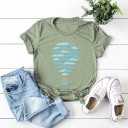 Dames T-shirt met ballonprint 14
