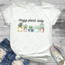 Dames T-shirt met cactusmotief 15